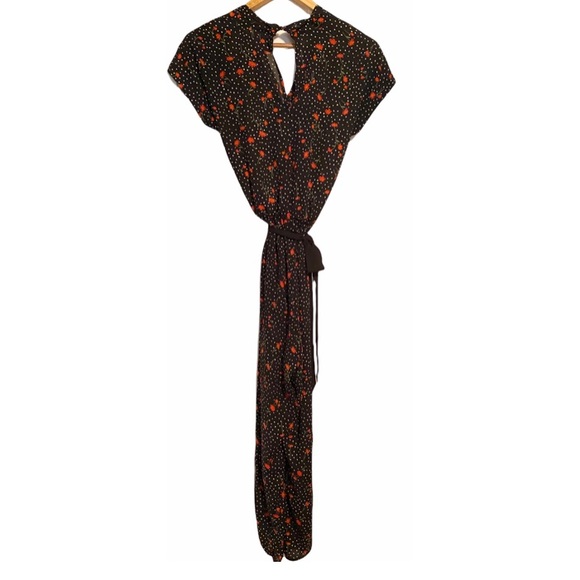 Monk & Lou plenty polka dot floral jumpsuit romper - Picture 2 of 3